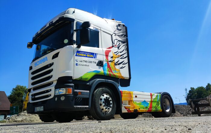 Flota transportowa Chem-Bud - transport HDS